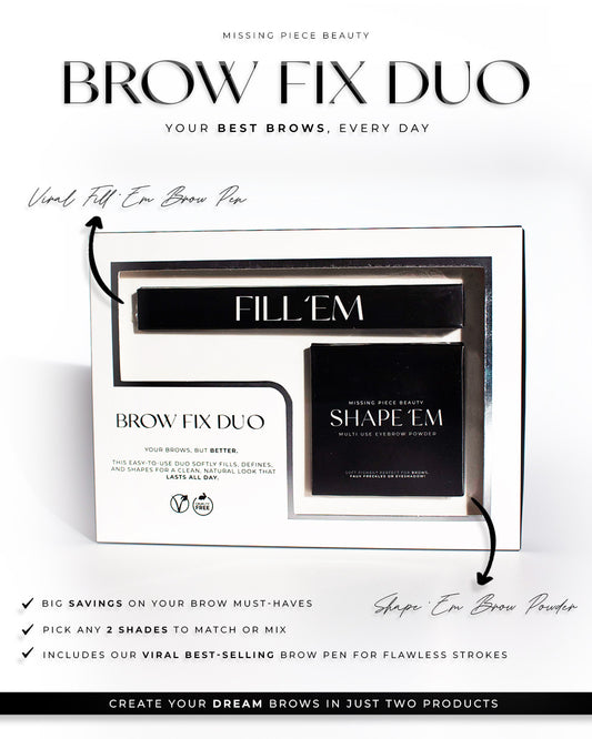 Fill 'Em & Shape 'Em Brow Duo Bundle