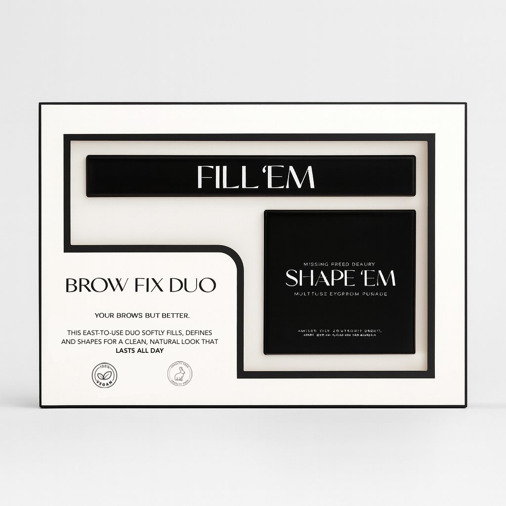 Fill 'Em & Shape 'Em Brow Duo Bundle